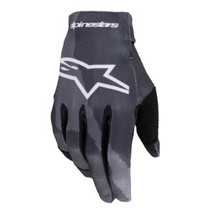 Guantes de moto Alpinestars Radar camuflaje gris-negro