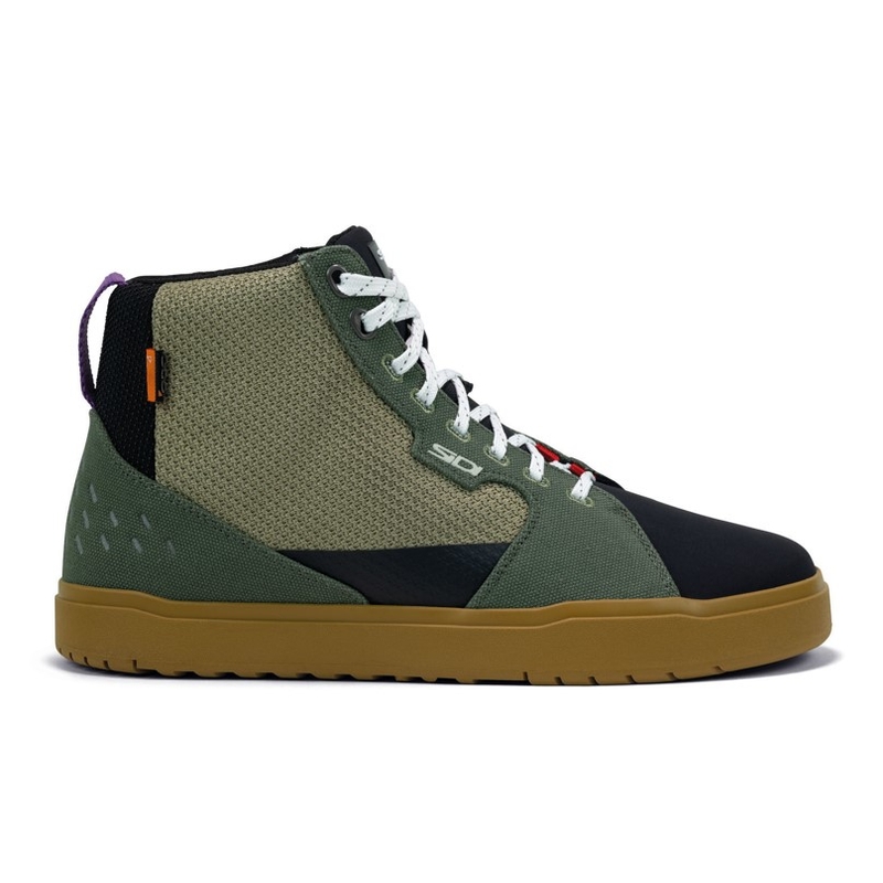 Botas de moto SIDI ARX Air verde-negro-marrón