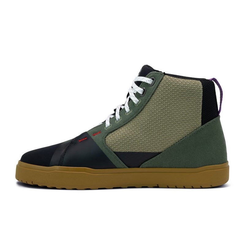 Botas de moto SIDI ARX Air verde-negro-marrón
