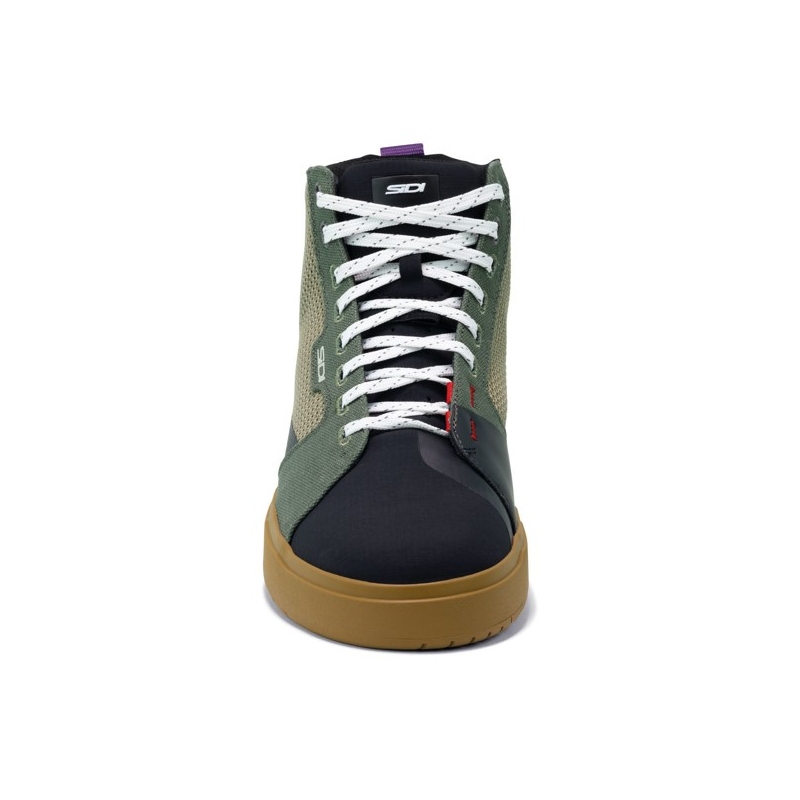 Botas de moto SIDI ARX Air verde-negro-marrón
