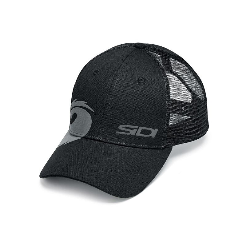 SIDI Gorra de red negra