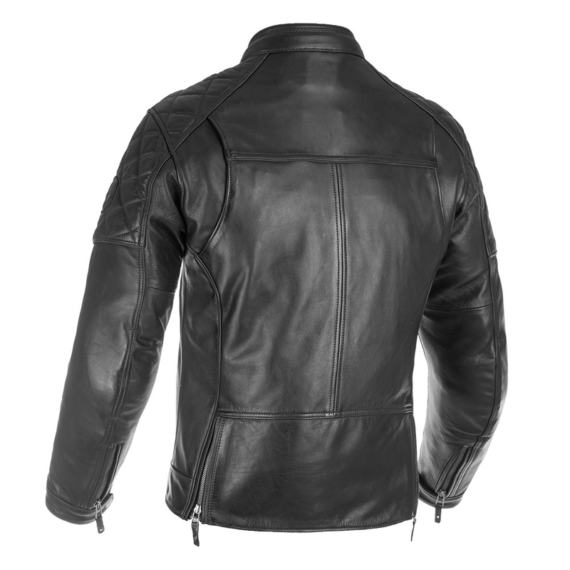 Oxford Route 73 2.0 Chaqueta de moto de cuero negro