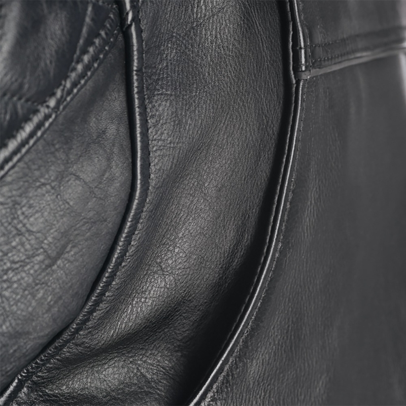 Oxford Route 73 2.0 Chaqueta de moto de cuero negro