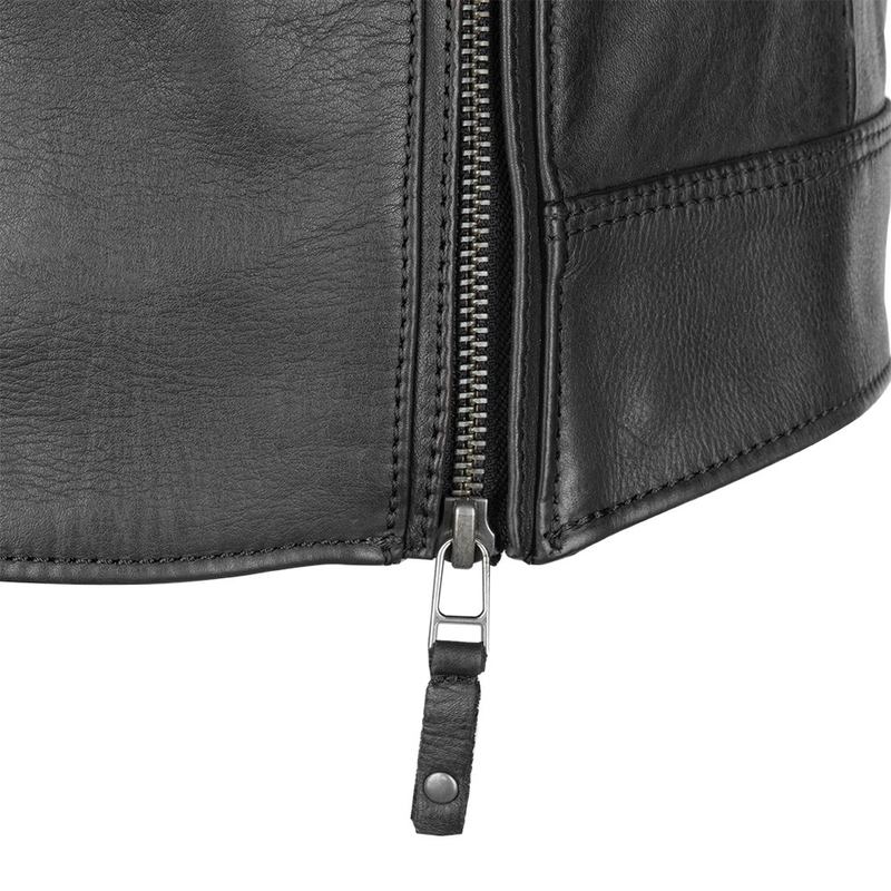 Oxford Route 73 2.0 Chaqueta de moto de cuero negro