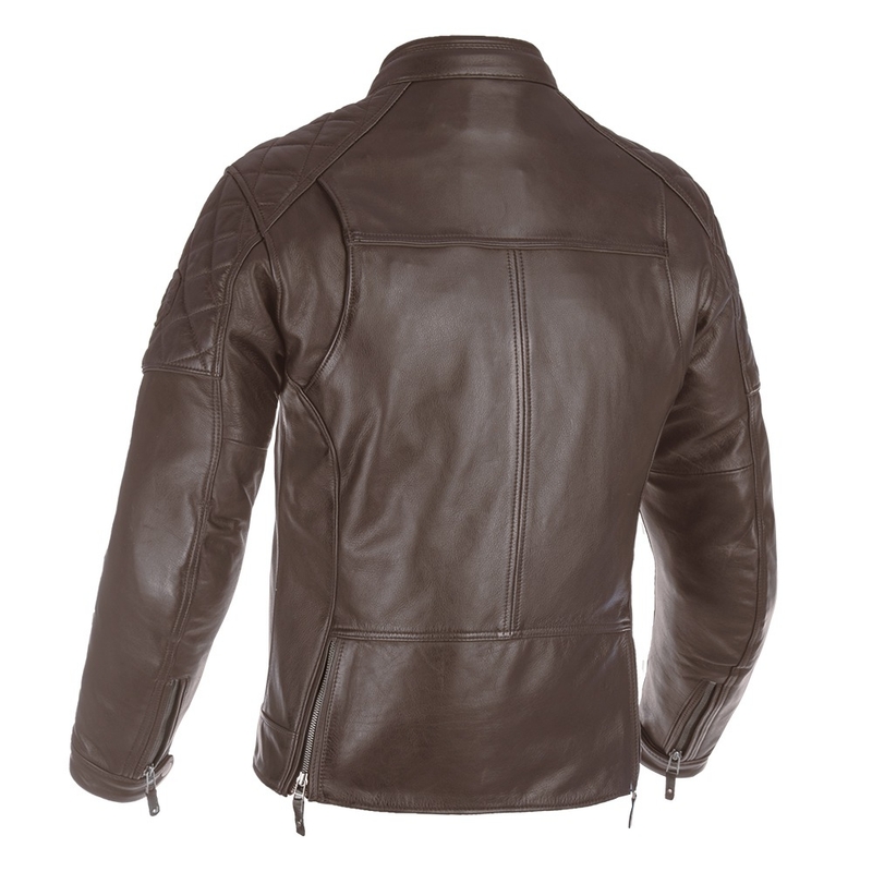 Oxford Route 73 2.0 Chaqueta de moto de cuero marrón liquidación