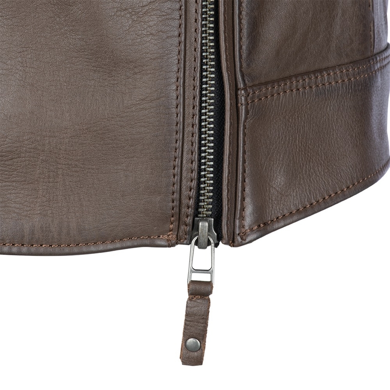 Oxford Route 73 2.0 Chaqueta de moto de cuero marrón liquidación