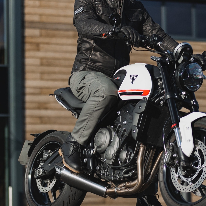 Pantalones de moto Oxford Original Approved Cargo AA caqui