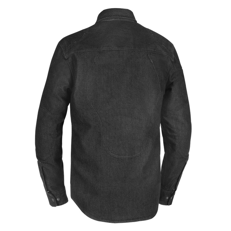 Oxford Original Aprobado Negro Camisa de la motocicleta