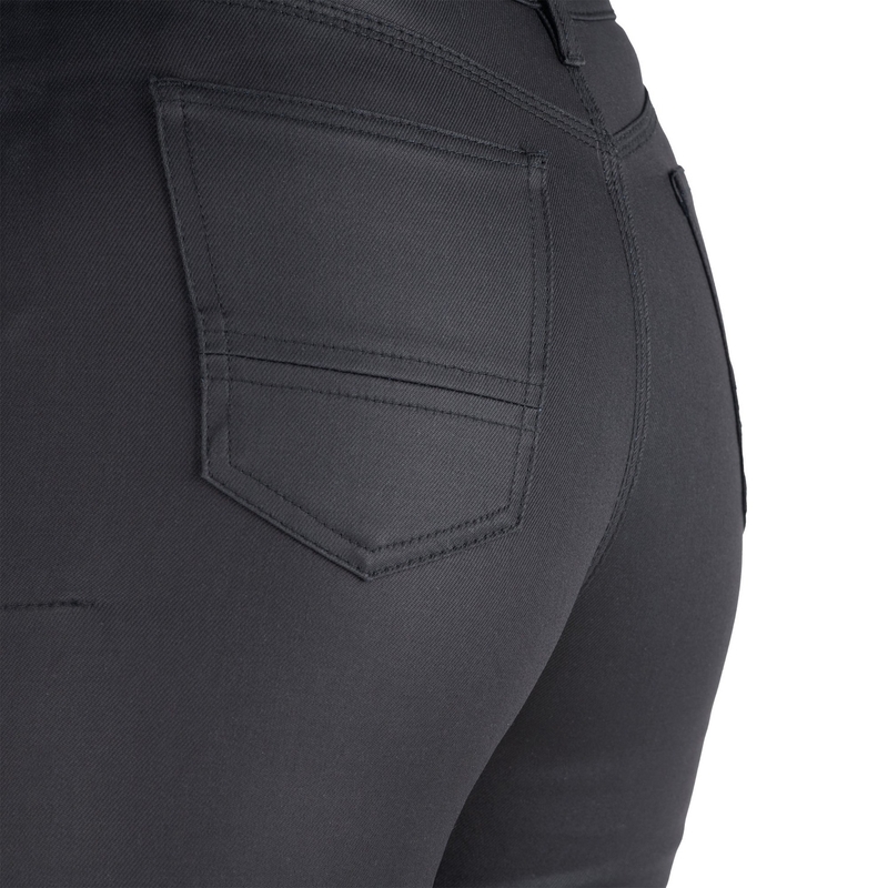 Oxford Original Approved Waxed Jeggings AA negro de mujer
