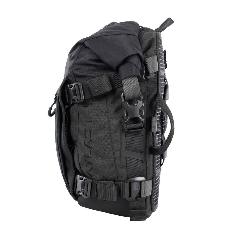 Bolsa para asiento de pasajero Oxford Atlas T-10 Advanced Tourpack de 10 l, color negro