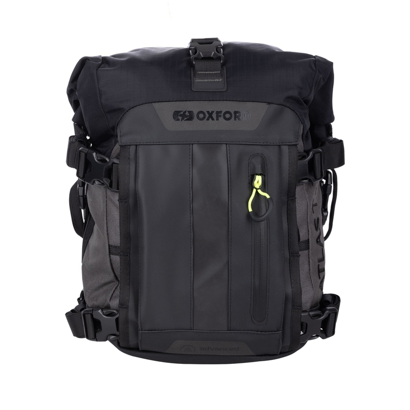 Bolsa para asiento de pasajero Oxford Atlas T-10 Advanced Tourpack de 10 l, color gris