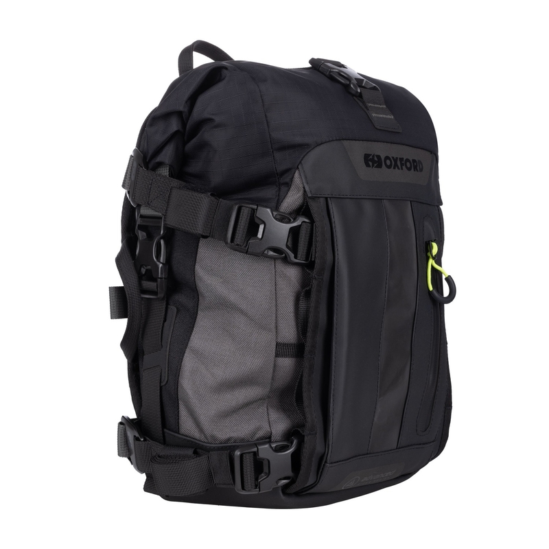 Bolsa para asiento de pasajero Oxford Atlas T-10 Advanced Tourpack de 10 l, color gris