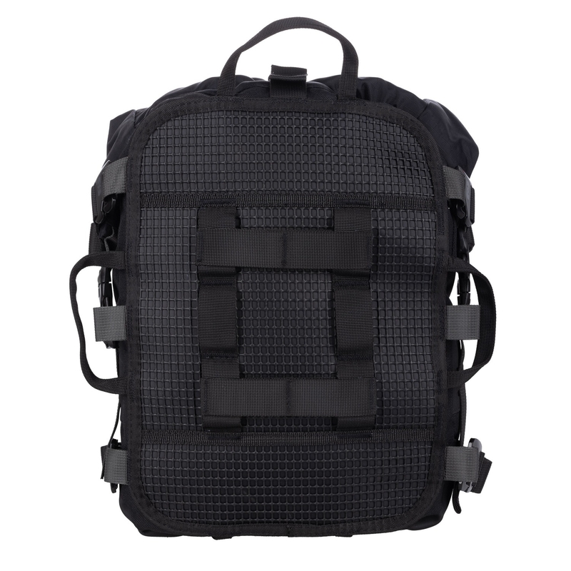 Bolsa para asiento de pasajero Oxford Atlas T-10 Advanced Tourpack de 10 l, color gris