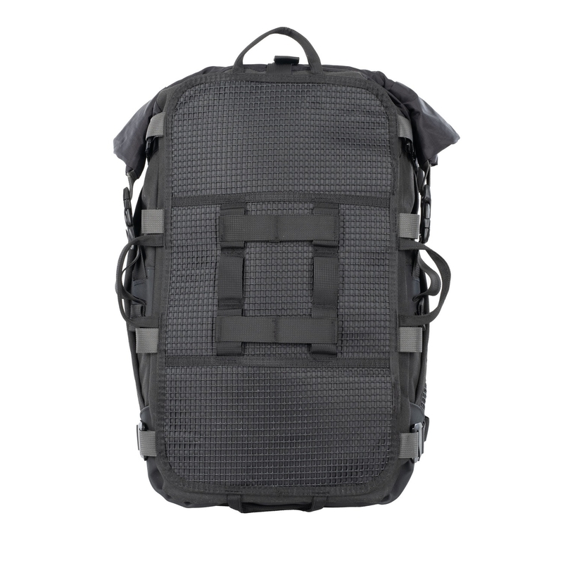 Bolsa para asiento de pasajero Oxford Atlas T-20 Advanced Tourpack de 20 l, color negro