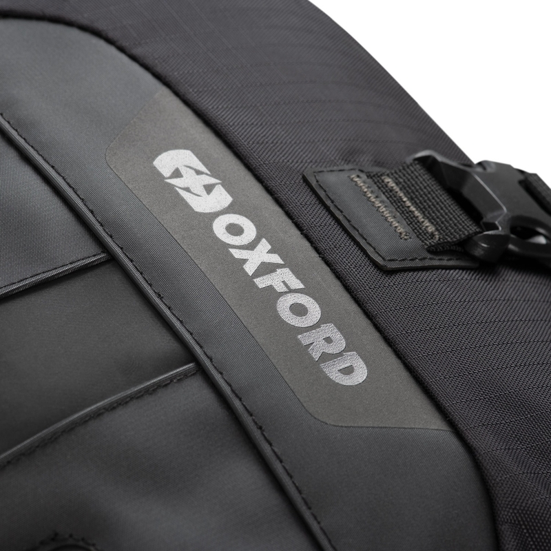 Bolsa para asiento de pasajero Oxford Atlas T-20 Advanced Tourpack de 20 l, color negro