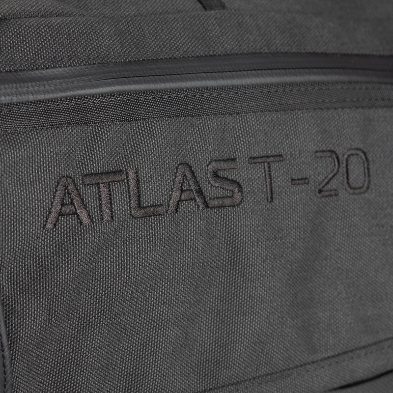 Bolsa para asiento de pasajero Oxford Atlas T-20 Advanced Tourpack de 20 l, color negro