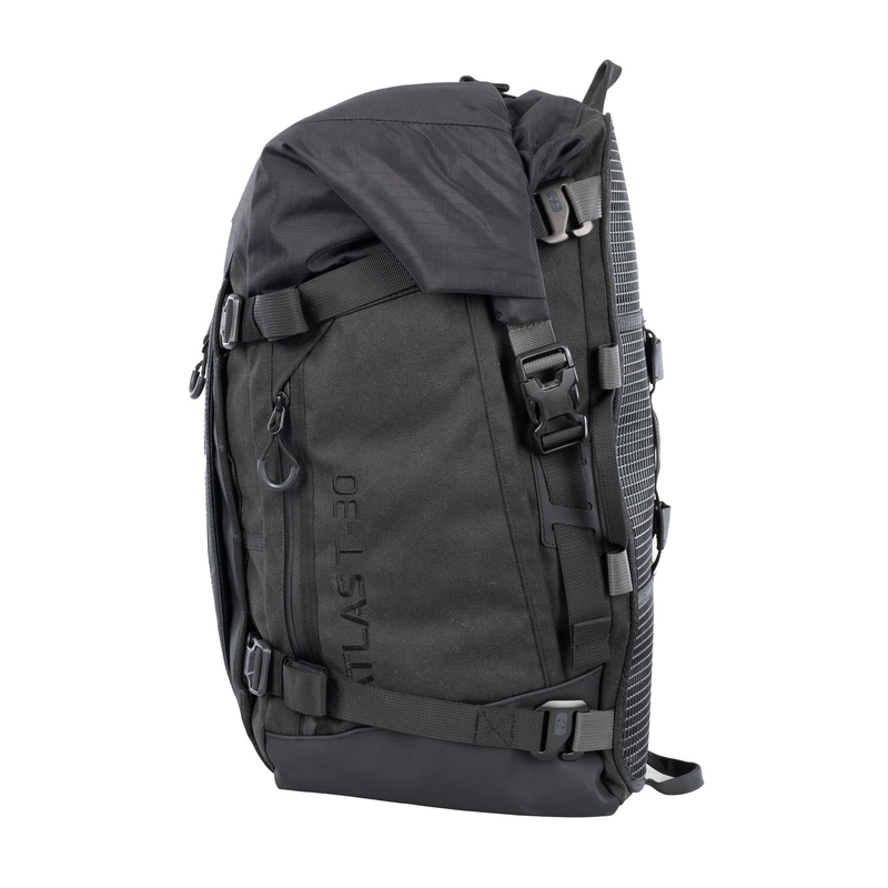 Bolsa para asiento de pasajero Oxford Atlas T-30 Advanced Tourpack de 30 l, color negro