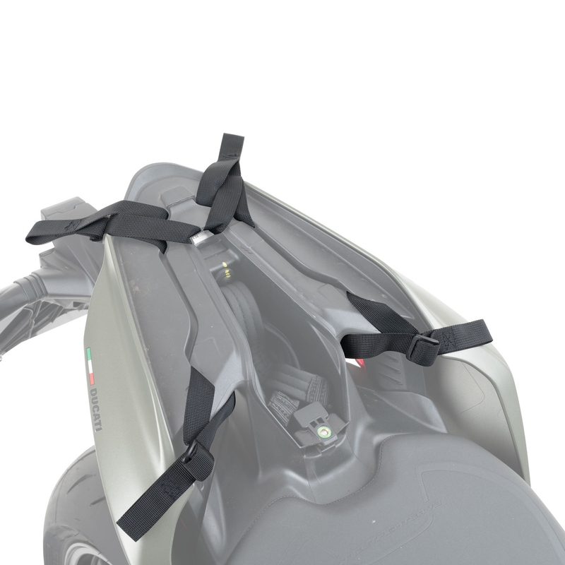 Bolsa para asiento de pasajero Oxford Atlas T-30 Advanced Tourpack de 30 l, color negro