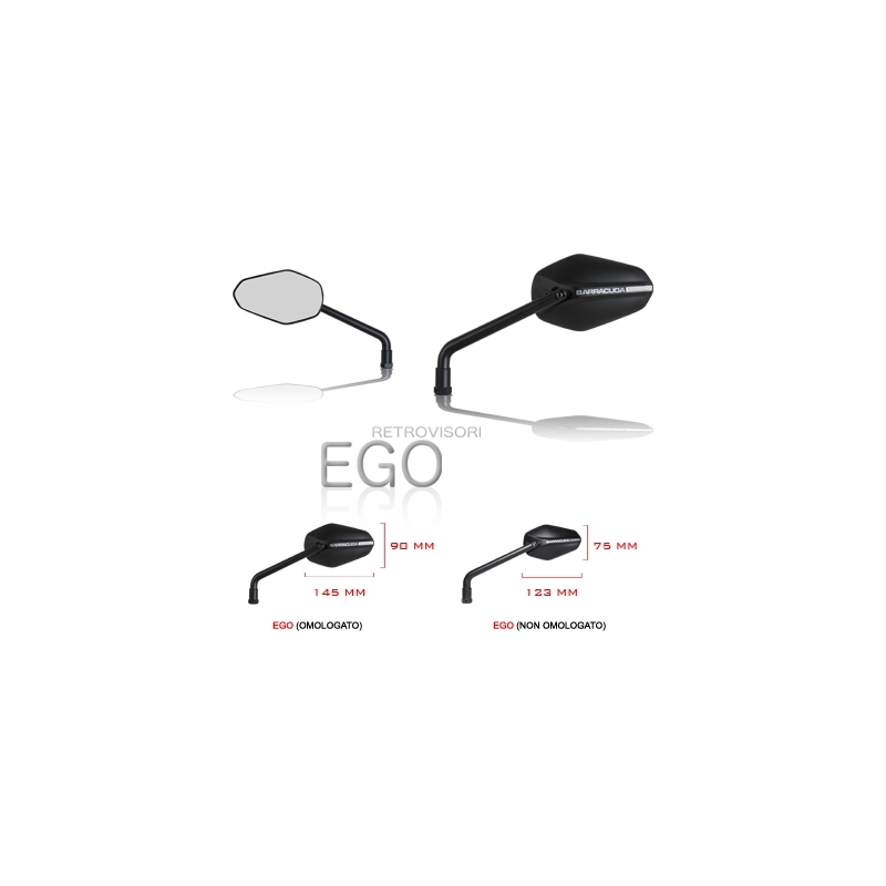 Zrcátka Ego carbon