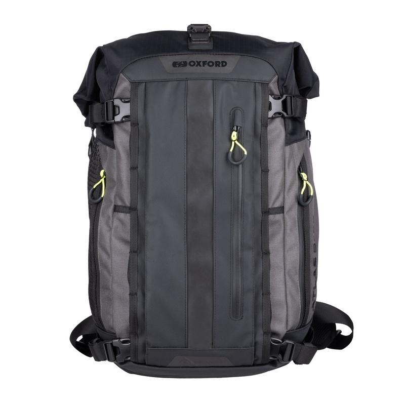 Bolsa para moto Oxford Atlas B-30 Advanced Backpack 30 l negra