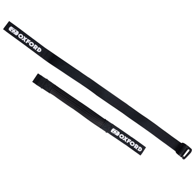 Oxford Atlas G-Hook correas de equipaje 2 piezas negro 26mm x 1,2 m