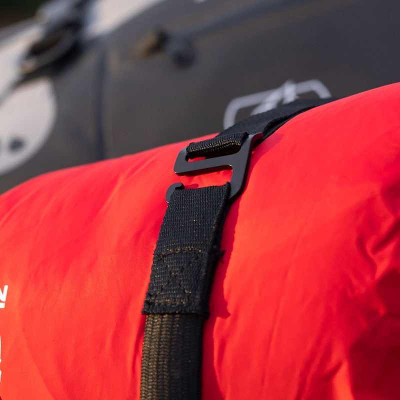 Oxford Atlas G-Hook correas de equipaje 2 piezas negro 26mm x 1,2 m