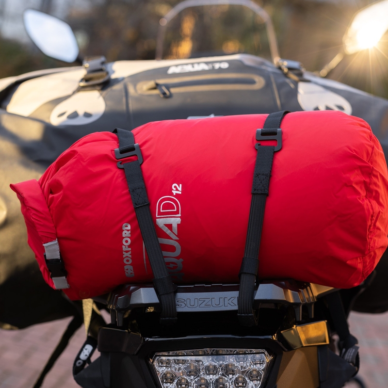 Oxford Atlas G-Hook correas de equipaje 2 piezas negro 17 mm x 1,2 m