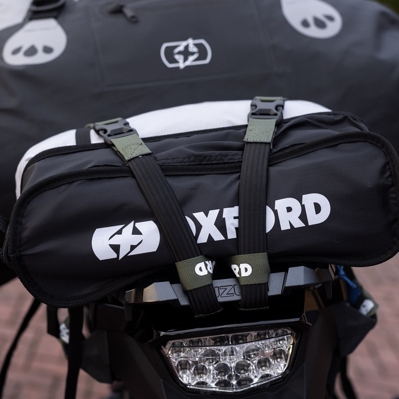 Oxford Atlas B-Clip correas de equipaje 2 piezas verde 26 mm x 2 m