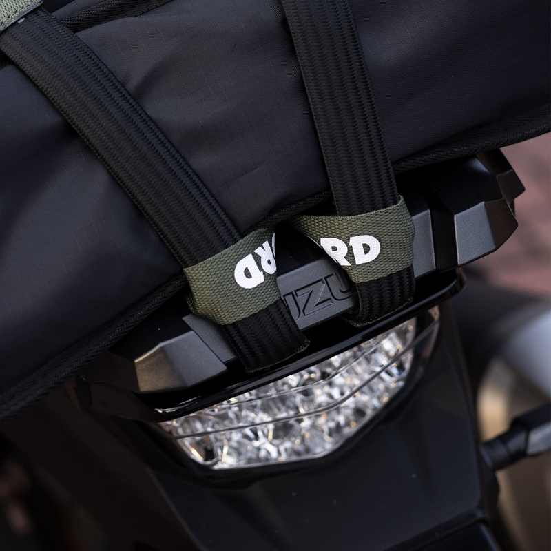 Oxford Atlas B-Clip correas de equipaje 2 piezas verde 26 mm x 2 m