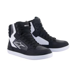 Botas de moto Alpinestars J-6 Waterproof 2025 Negras y Blancas