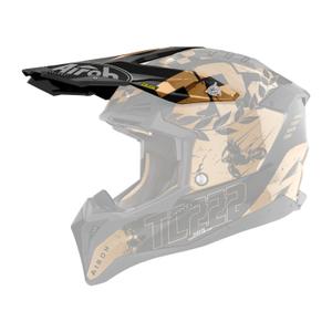 Visera de casco para Airoh Aviator The Legend negro y dorado