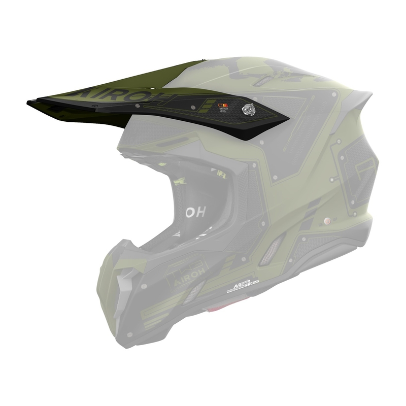 Visera de casco Airoh Twist 3 Military mate