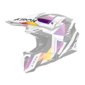 Visera de casco para Airoh Twist 3 Rainbow brillante
