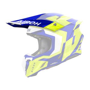 Visera de casco para Airoh Twist 3 Dizzy azul-amarillo brillante