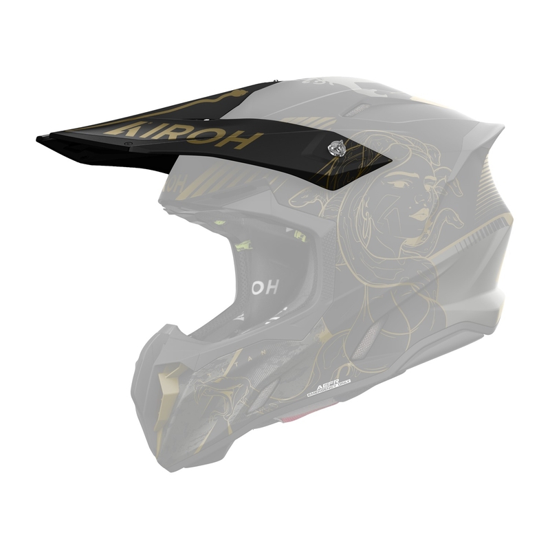 Visera de casco Airoh Twist 3 Titan mate