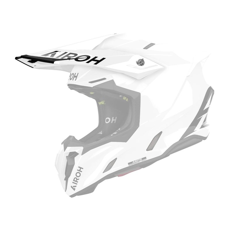 Visera de casco para Airoh Twist 3 Color blanco brillante