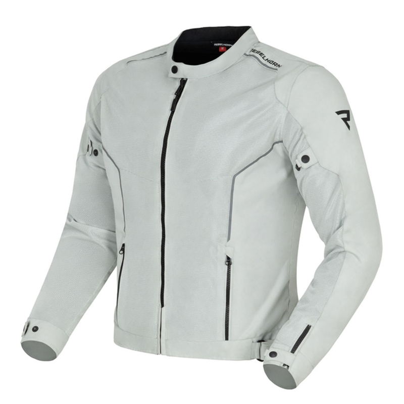 Chaqueta de moto Rebelhorn Wave gris
