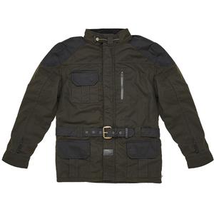 Chaqueta de moto Fuel Bunker verde-negro