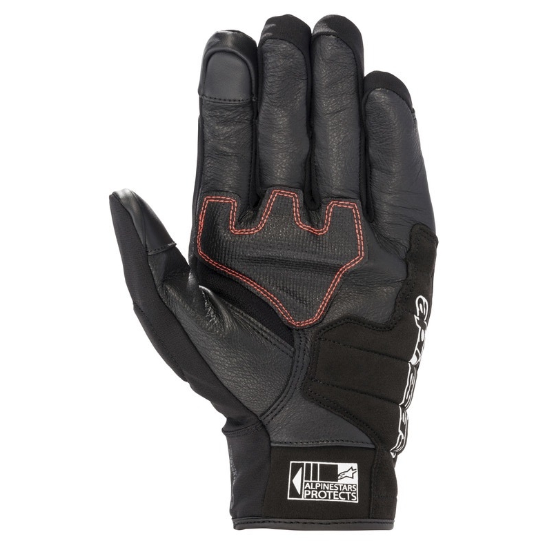 Guantes de moto Alpinestars SMX Z Drystar Honda gris claro-negro-azul-rojo