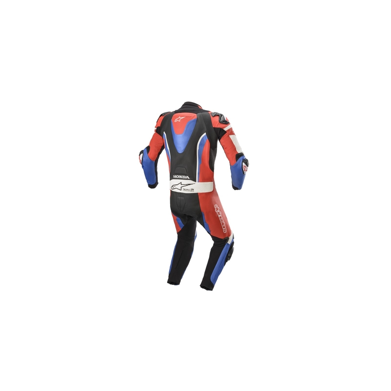 Mono de cuero de una pieza Alpinestars GP Pro 3 Honda colección TECH-AIR compatible negro-rojo-azul-blanco