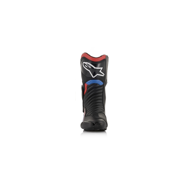 Botas de moto Alpinestars S-MX 6 Honda Collection Negro-Rojo-Azul-Blanco