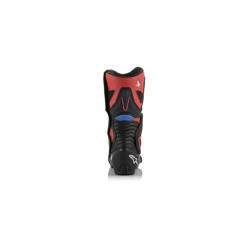 Botas de moto Alpinestars S-MX 6 Honda Collection Negro-Rojo-Azul-Blanco