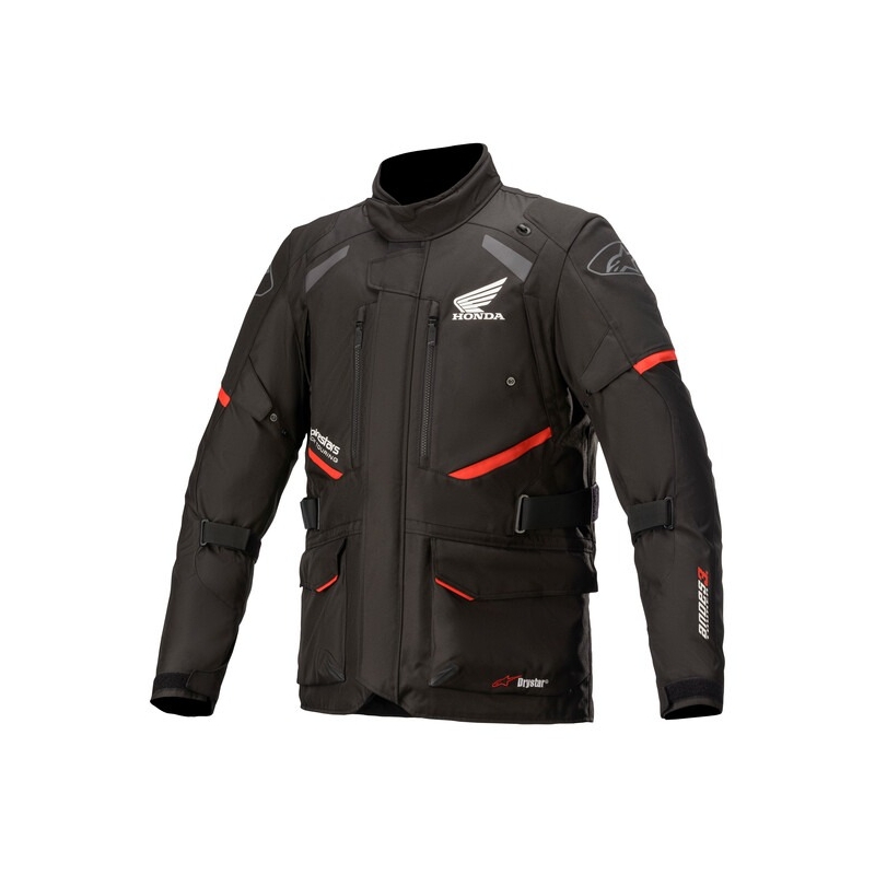 Chaqueta de moto Alpinestars Andes Drystar TECH-AIR 5 compatible Honda Collection negro-rojo