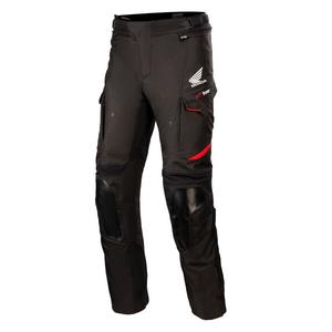 Pantalón de moto Alpinestars Andes Drystar Honda Collection Negro y Rojo