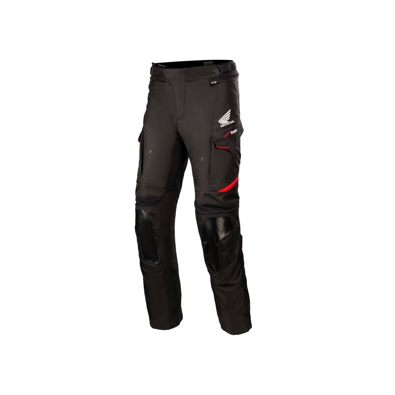 Pantalón de moto Alpinestars Andes Drystar Honda Collection Negro y Rojo