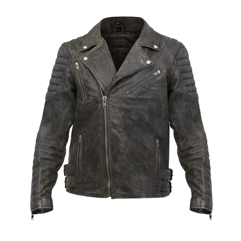 BROGER Ohio Vintage Chaqueta Moto Marrón liquidación