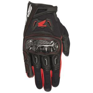 Alpinestars SMX-2 Air Carbon Guantes de moto Honda Colección Negro y Rojo