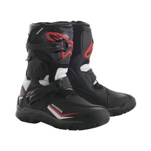 Botas de moto Alpinestars Belize Drystar Honda Collection Negras, Blancas y Rojas