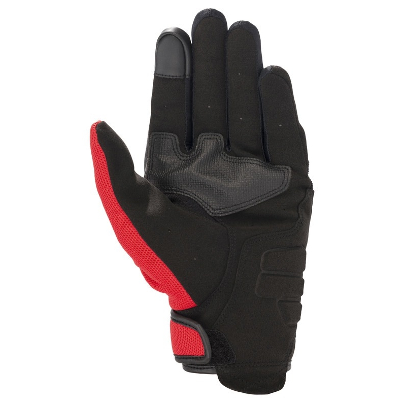 Colección de guantes de moto Alpinestars Copper Honda en negro, rojo y azul