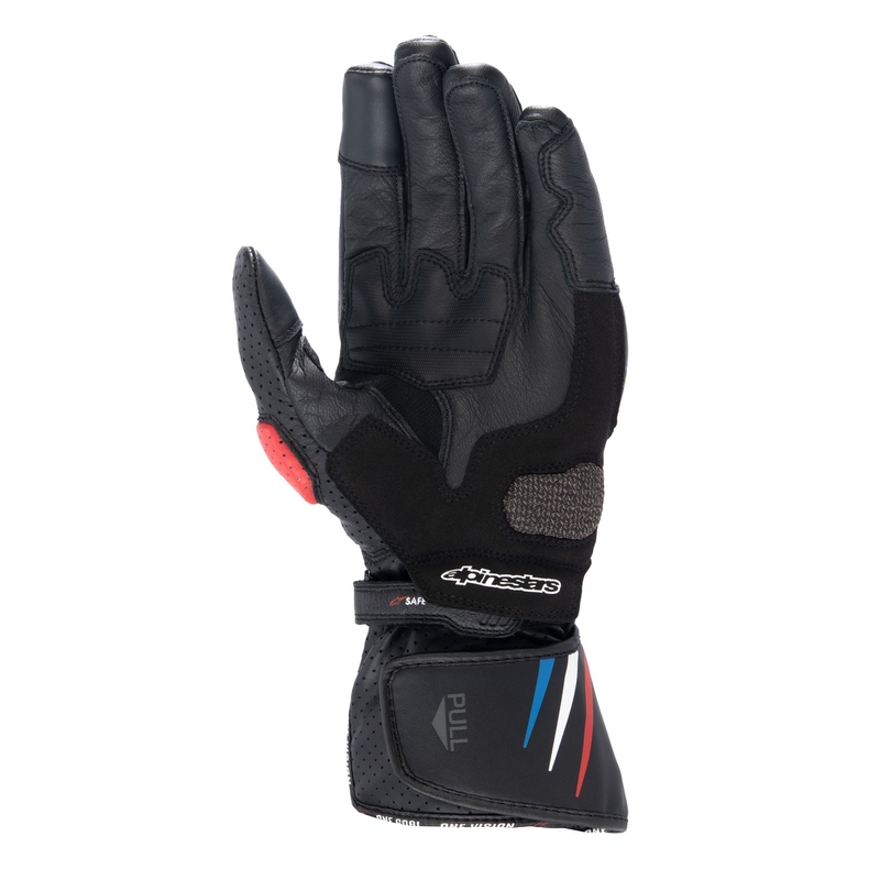 Guantes de moto Alpinestars SP-8 Honda negro-rojo-azul